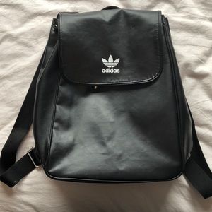 Adidas Leather Backpack